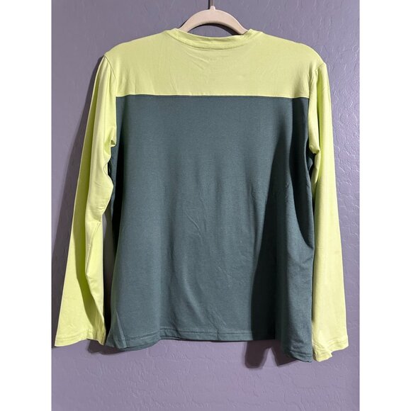 01. Algo Boys Quick Dry Performance Long Sleeve Size L 12/14 NWOT - Picture 2 of 5